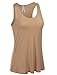 Emmalise Women's Flowey Lightweight Yoga Workout Tank Top Tee Tshirt