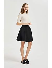 Falda de plisado corto para dama
