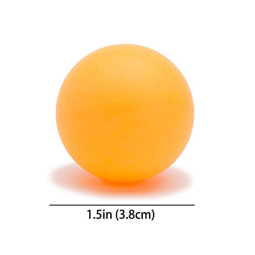 image for TJ Global Table Tennis Ping Pong Ball Pack of 6 Balls, Seamless Design