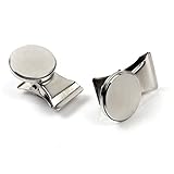 8 Strong Fridge Magnets Magnetic Clips (43mm),Neodymium Rare-Earth Magnets for Calendar Magnets Office Magnets Kitchen Magnets Refrigerator Magnets for Whiteboard Magnets for Dry Erase Board