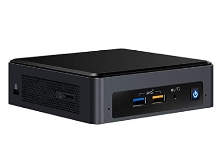 Intel® NUC Kit NUC8i3BEK2 Barebone, grau/schwarz