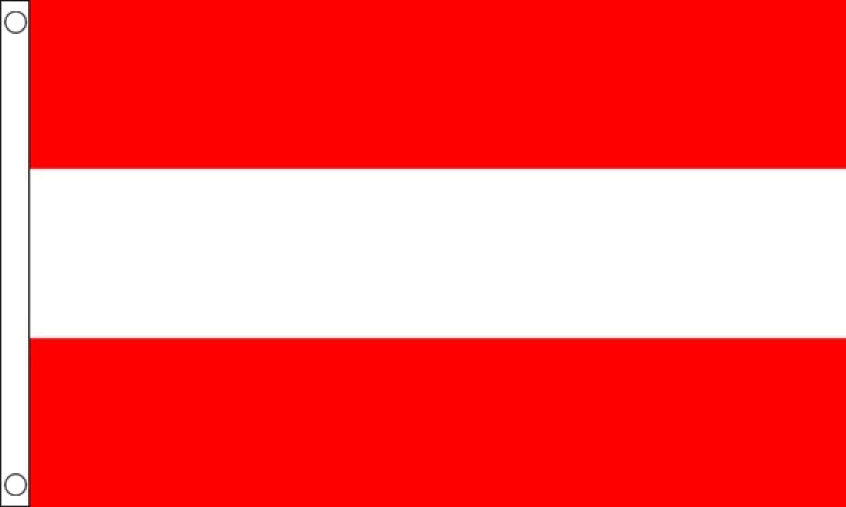 Austria Flag - Large 5 x 3 FT 150cm x 90cm - FlagSuperstore
