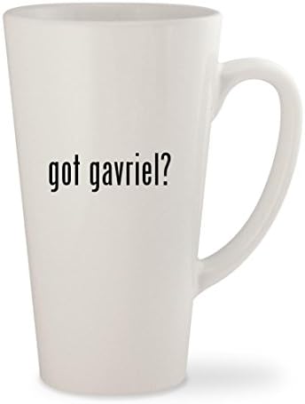 got gavriel? - White 17oz Ceramic Latte Mug Cup