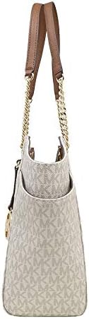 Michael Kors Women's Jet Set Travel Saffiano Leather Chain Shoulder Tote 3 Michael Kors Women's Jet Set Travel Saffiano Leather Chain Shoulder Tote