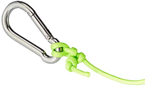 Magnet Fishing Kit "THE GREEN GRABBER" Fully Assembled Super Strong Magnet neodymium Premium 350 lbs force with factory locked eye bolt threads 100 ft of 550 Paracord and Snap Clip for safe attachment