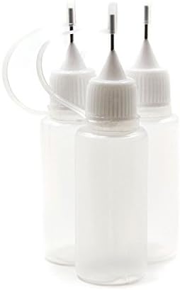 15pcs 30ml Steel Drip Tip Plastic Empty Bottle | Storage for E-Juices &amp; Liquids