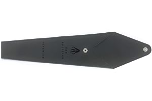 FULL WiNDSOR - SPLITTER Hypalon Pouch - Portable Utensils Case for Travel, Camping, Lunch - Waterproof, Pocket-Sized Holder for Cutlery, Chopsticks, Spork, Tongs - Black, Compact Size