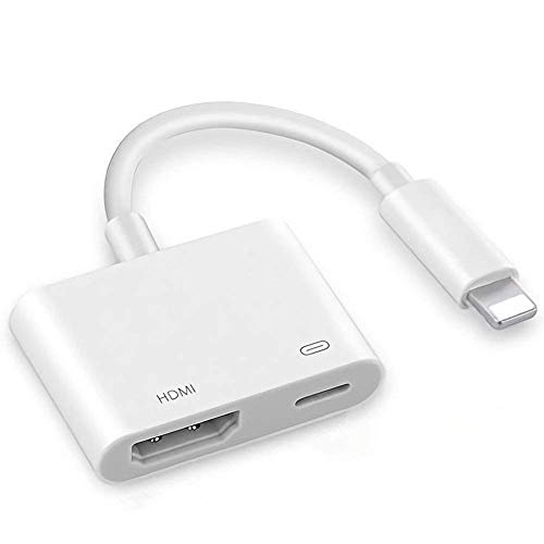 [Apple MFi Certified] Lightning to HDMI, 1080P Lightning Digital AV Sync Screen with Charging Port Compatible for iPhone 11/11 Pro/XR/XS/X 8 7 iPad, iPod on HD TV/Monitor/Projector, Support iOS 13 - Thumbnail 7