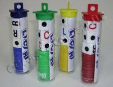 LCR LEFT CENTER RIGHT DICE GAME - TUBE/colors may vary by LCR