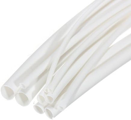 ICO Rally 8555 WHITE HIX polyolefin heatshrink tubing 1/4"