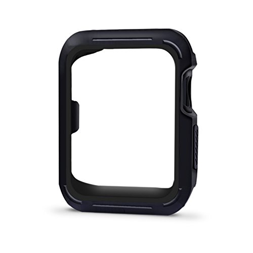 i-Liu Compatible Apple Watch 3 Case 42mm Women Sport Rugged Protective Case Screen Protector Shock-Proof Waterproof Men Compatible with iWatch Series 3 (2017) Series 2 Series 1 Nike+ Sports & Edition