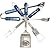 NCAA Penn State Nittany Lions 4 Piece Barbecue Set