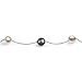 Bling Jewelry Sterling Silver MultiColor Freshwater Cultured Pearl Tin Cup Necklace