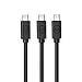 iMuto 3-Pack 3ft Premium Micro USB Cable High Speed USB 2.0 A Male to Micro B Sync and Charging Cables Cords for Samsung, HTC, Motorola, Nokia, Android, and More