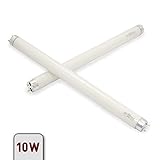 20 Watt Zapper Replacement Bulbs - 2-Pack T8 10 Watt UV Tubes for OUTXPRO 20 Watt Bug Zappers - 13.78 x 1.02 x 1.02 inch (L x W x H)
