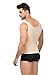 Man Control T-Shirt Faja Colombiana Moldea Shapewear Body Shaper Nude