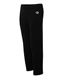 Champion Youth Eco 9 oz., 50/50 Open-Bottom Pants M BLACK