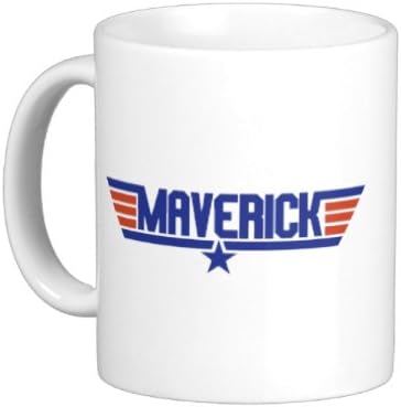 Maverick Coffee Mug White (15oz)