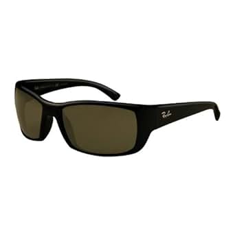 Ray-Ban 4149 601/58 Black 4149 Wrap Sunglasses Polarised