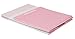 BirdRock Home Baby Clothes Hamper with Lid - Folding Cloth Hamper with Handles - Dirty Clothes Sorter Bin - Easy Storage - Collapsible - Pink and White