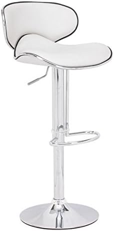Amazon Com Zuo Fly Barstool White Kitchen Dining
