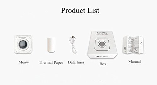 image for PAPERANG P1 Printer Portable Bluetooth 4.0 Printer Photo Printer Phone