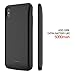 Moonmini Battery Case Compatible with iPhone Xs Max (2018) 6.5 Inch, Ultra Slim External Charger Case 5000Mah Backup Power Bank Protective Case(Black)