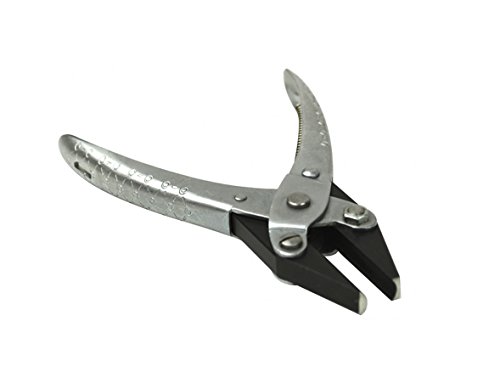 14 mm Half Round and Concave Parallel Pliers w/ Springs Jewelry Making Repair Wire Forming and Bending Tool