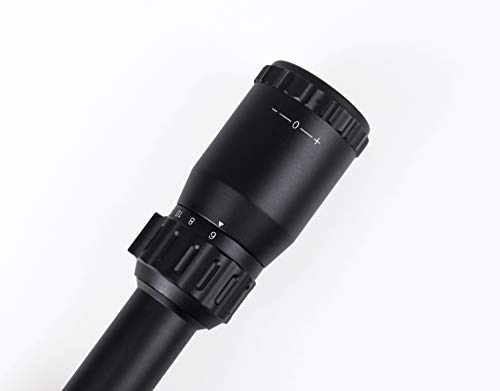Sniper MT4-16X50AOL Hunting Rifle Scope/Red, Green Illuminated Mil Dot Reticle/Fully Multi-Coated Lens/Wind and Elevation Adjust/Front AO Adjust for fine Tuning/3" Sunshade