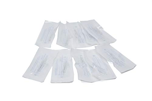 Tattoo Cartridge Needles W/Backflow Prevention - Premium Quality Microblading Needles - Microblading Cartridge Needles - Medical Grade Stainless Steel Microblading Needles - 10pcs (1P)