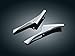 Kuryakyn 8239 Motorcycle Accent Accessory: Mid-Frame Covers for 1997-2007 Harley-Davidson Touring Motorcycles, Chrome