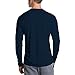 Vapor Apparel Men's Outdoor UPF 50+ Long Sleeve T-Shirt, UV Sun Protection for Fishing, Running, Hiking, XL, Navy