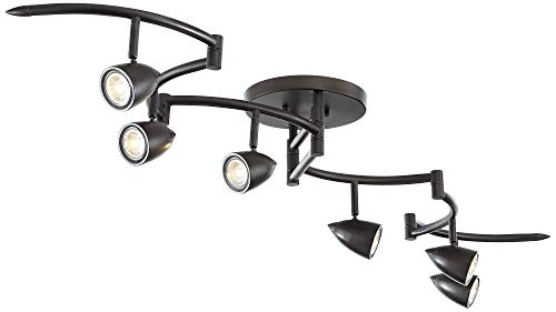 Pro Track Heavy Duty Axel 6-Light LED Track Fixture - Pro Track