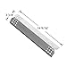 YIHAM Replacement Parts for Grill Master 720-0697 Nexgrill 720-0830H 720-0783E 720-0737 BBQ Heat Shield Plate Tent Burner Cover Flame Tamer 14 9/16 inch x 3 3/8 inch, Stainless Steel, Set of 4, KS708