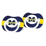 NCAA University Michigan 2 Pack Pacifiers