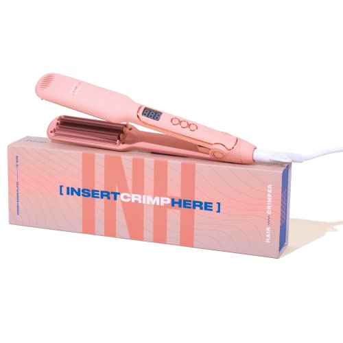 INH Crimper Hair Iron | Volumizing Ceramic Hair Crimper, Crimping Volume Teaser Hot Styling Tool, 1.5