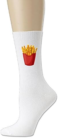 French Fries Unisex Cotton Sock Crew Socks Casual Socks Fashion Design Funky Pattern Socks