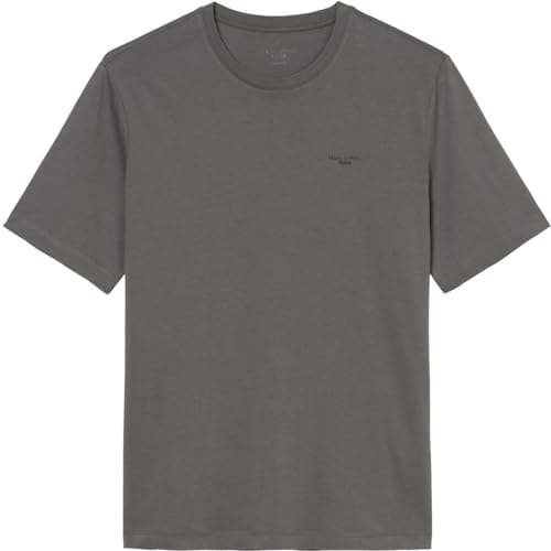 Marc OߴPolo Denim hommes t-shirt en coton biologique Regular Fit, Gris (Oxide Grey), M