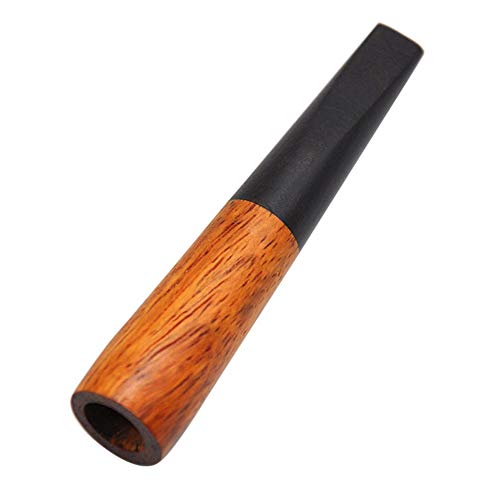 Coherny Wooden Cigarette Holder Short Smoke Mouthpiece Reusable for Men and Women Friends - Thumbnail 4