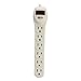 Tripp Lite 6 Outlet Surge Protector Power Strip 2ft Cord & $2,500 INSURANCE (TLP602)