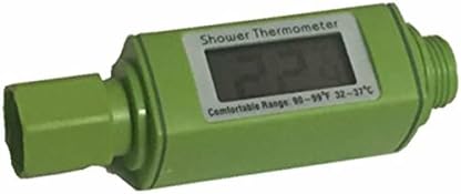 LEXPON Shower Head Thermometer LCD Digital Accurate Meter for Baby Pregnant Green