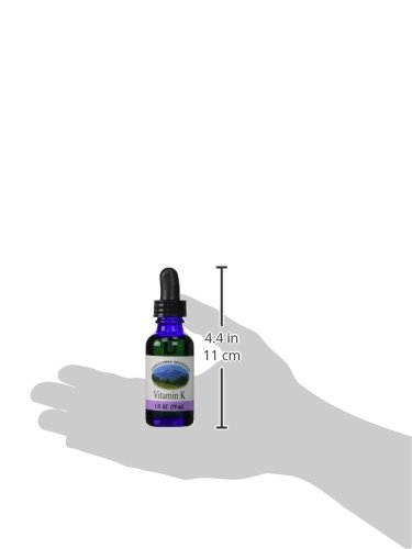 Vitamin K1 Liquid Drops - Made in USA - Natural High Potency Phylloquinone for Men, Women, Children, & Newborns Great for Dark Undereye Circles - Bulk Sizes Also Available