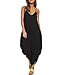 Auxo Women Jumper Harem Jumpsuit V Neck Summer Romper One Piece Jumpsuit Playsuit