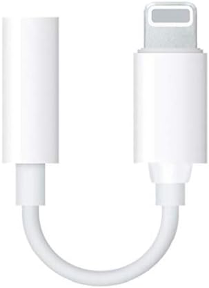Lightning Jack Adapter，Lightning to 3.5 mm Headphone Jack Adapter Lightning Connector to 3.5mm AUX Audio Jack Earphone Extender Jack Stereo for iPhone X iPhone 8/8Plus iPhone 7/7Plus Support iOS 11