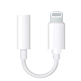 Lightning Jack Adapter，Lightning to 3.5 mm Headphone Jack Adapter Lightning Connector to 3.5mm AUX Audio Jack Earphone Extender Jack Stereo for iPhone X iPhone 8/8Plus iPhone 7/7Plus Support IOS 11