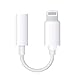 Lightning Jack Adapter，Lightning to 3.5 mm Headphone Jack Adapter Lightning Connector to 3.5mm AUX Audio Jack Earphone Extender Jack Stereo for iPhone X iPhone 8/8Plus iPhone 7/7Plus Support IOS 11