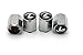 Chrome Metal Tire Valve Stem Caps for Lexus All Model set of 4 V1
