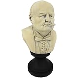 Things2Die4 Ceramic Winston Churchill with Cigar Bust