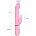 Silicone Rabbit Vibrator Multi Speed Vibrations for G Spot and Clit Stimulation Adult Sex Toy