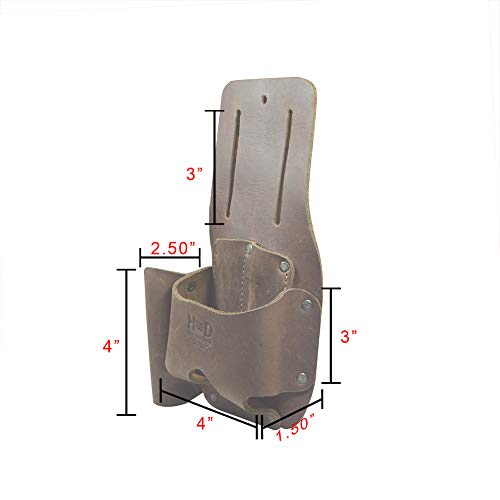 Hide & Drink, Leather Tape & Knife Holder/Marking and Measuring Pouch